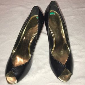 Opened toed heels